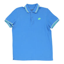  Vintage Lotto Polo Shirt - Small Blue Cotton polo shirt Lotto   
