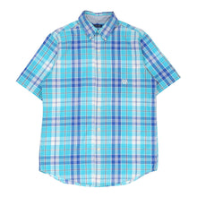  Vintage Chaps Ralph Lauren Check Shirt - Small Blue Cotton check shirt Chaps Ralph Lauren   