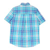 Vintage Chaps Ralph Lauren Check Shirt - Small Blue Cotton check shirt Chaps Ralph Lauren   