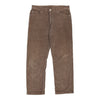 Vintage Carrera Cord Trousers - 34W UK 14 Brown Cotton cord trousers Carrera   