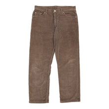  Vintage Carrera Cord Trousers - 34W UK 14 Brown Cotton cord trousers Carrera   