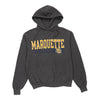 Vintage Marquette Golden Eagles Champion Hoodie - Small Grey Cotton hoodie Champion   