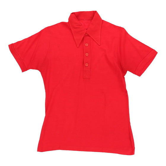 Vintage Unbranded Polo Shirt - Medium Red Cotton polo shirt Unbranded   