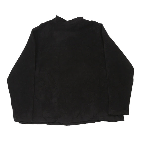 Vintage L.L.Bean Fleece - 2XL Black Polyester fleece L.L.Bean   