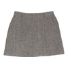 Vintage Gai Mattiolo Skirt - 26W UK 6 Grey Wool Blend skirt Gai Mattiolo   