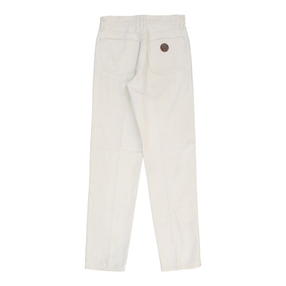 Vintage Moschino Jeans - 28W UK 8 White Cotton jeans Moschino   