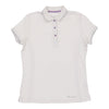 Vintage Champion Polo Shirt - Medium White Cotton polo shirt Champion   