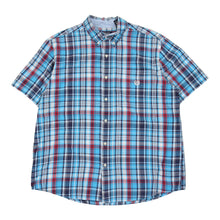  Chaps Ralph Lauren Checked Check Shirt - 2XL Blue Cotton Blend check shirt Chaps Ralph Lauren   
