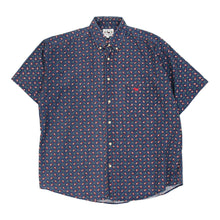  Ferrioni Collection Patterned Shirt - Large Blue Cotton patterned shirt Ferrioni Collection   