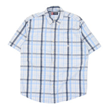  Chaps Ralph Lauren Checked Check Shirt - XL Blue Cotton check shirt Chaps Ralph Lauren   