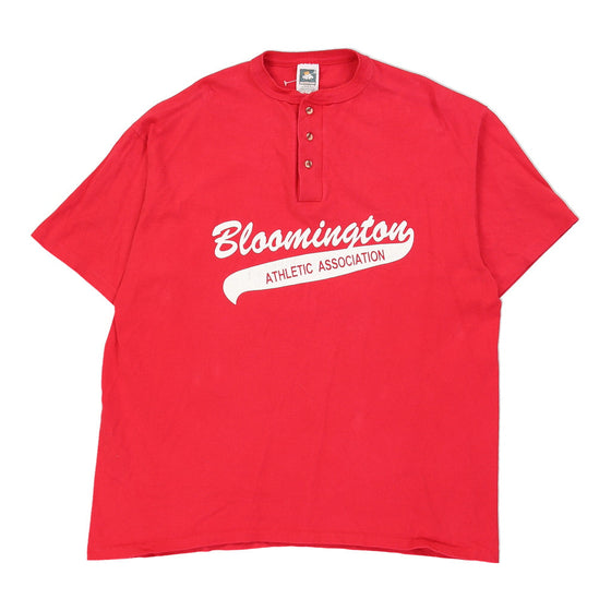 Bloomington Athletics Cotton Deluxe T-Shirt - XL Red Cotton t-shirt Cotton Deluxe   