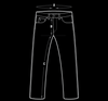 Vintage Cotton Belt Jeans - 40W 31L Brown Cotton jeans Cotton Belt   