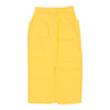 Vintage Benetton Skirt - XS UK 6 Yellow Cotton skirt Benetton   
