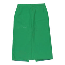  Vintage Unbranded Skirt - XS UK 6 Green Cotton skirt Unbranded   