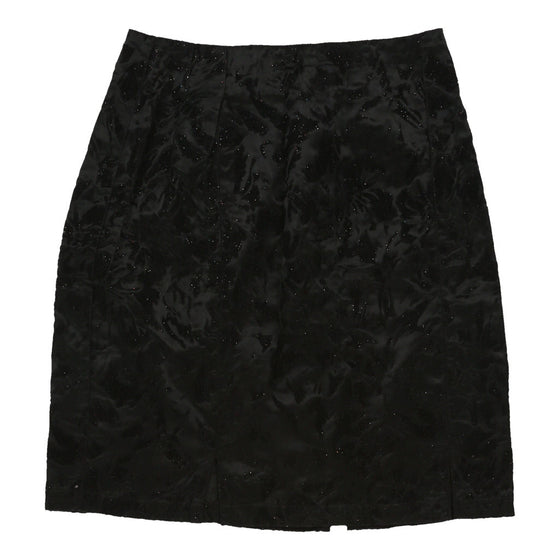 Vintage Pimkie Skirt - XS UK 6 Black Acetate skirt Pimkie   