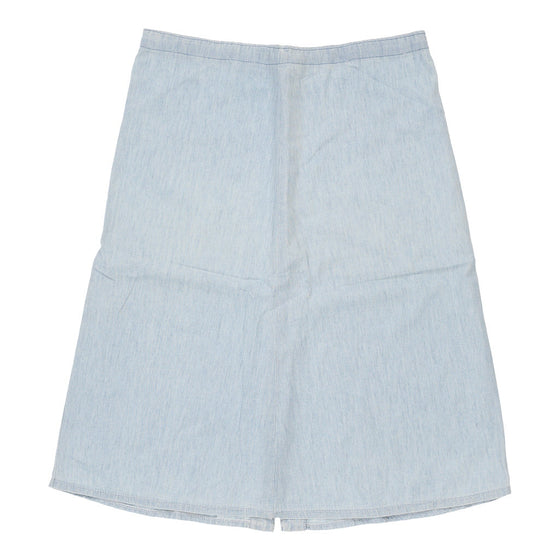 Vintage Unbranded Skirt - Medium UK 14 Blue Cotton skirt Unbranded   
