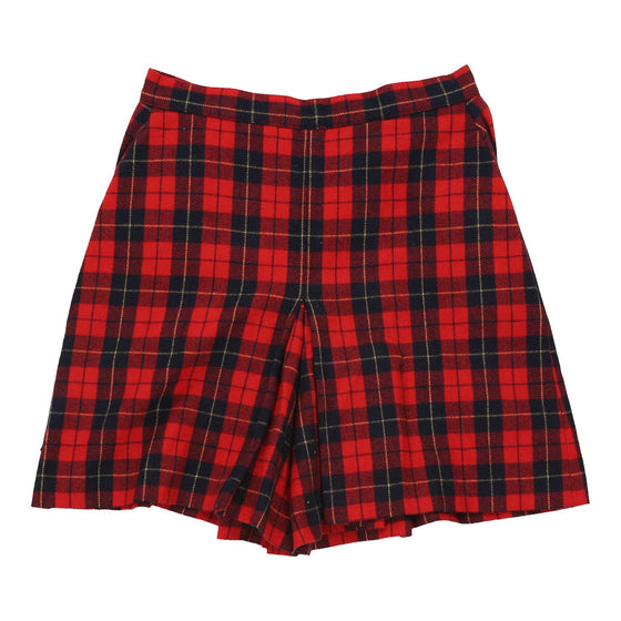 Vintage Pensacola High Waisted Shorts - 30W UK 12 Red Wool & Nylon shorts Pensacola   